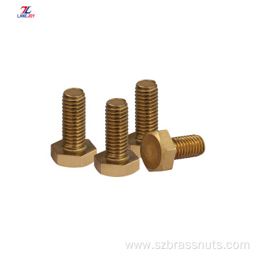 Copper Hex Bolt Screw Brass Hex Screw